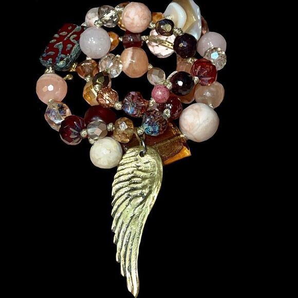 HANDCRAFTED Boho Chic Necklace - Picture 3 of 4